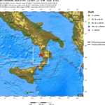 Forte scossa di terremoto in Calabria. Magnitudo 3.4