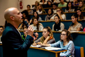 luca incontra gli studenti