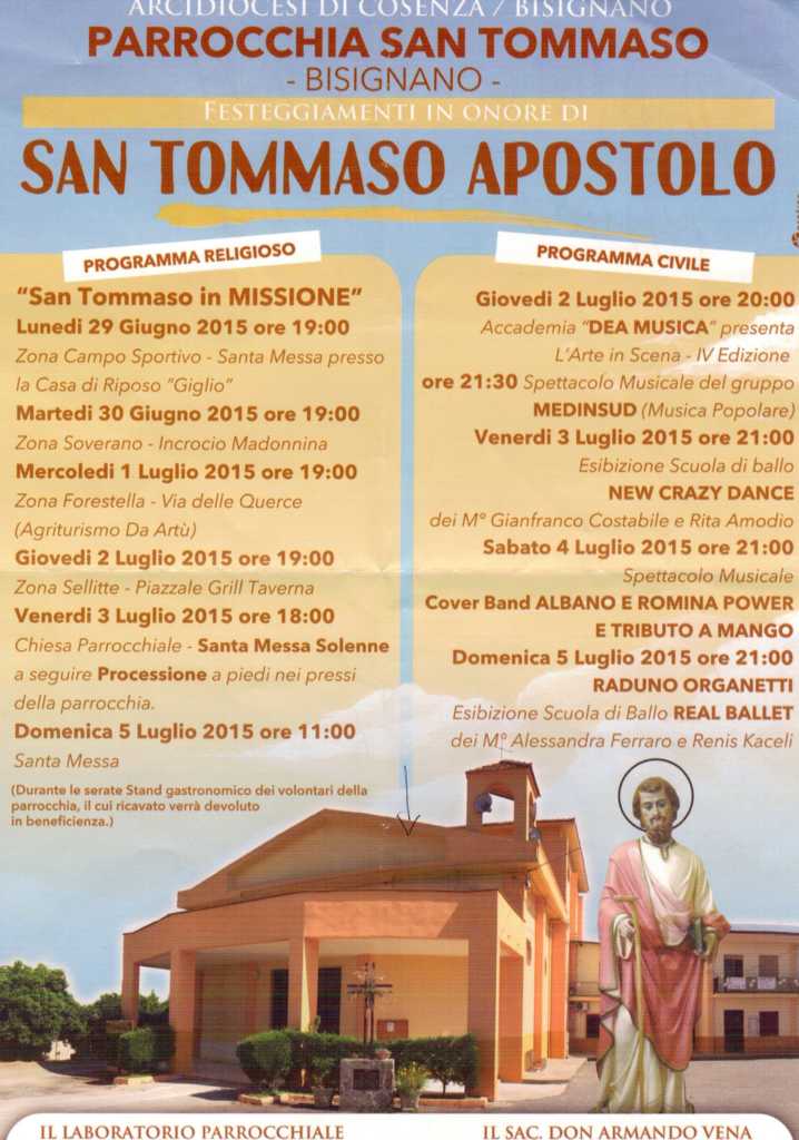 festa S. Tommaso