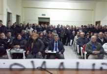 Dibattito sulla piattaforma con amministratori dei paesi limitrofi Foto: Facebook