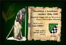 Quartiere Piano: Investitura e benedizione cavaliere