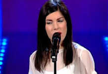 La Atzei canta per le vittime della strada