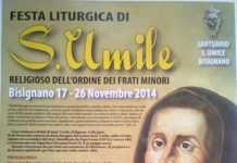 Festa religiosa in onore di Sant’Umile dal 17 al 26 Novembre 2014