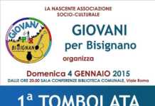 Giovani per Bisignano … e per una tombolata benefica