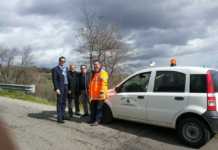 Lavori sulla strada provinciale