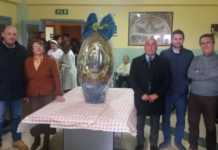 Il sindaco fa gli auguri di Pasqua agli ospiti della casa di riposo