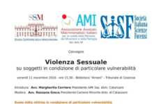 Convegno sulla violenza sessuale su soggetti in condizione di particolare vulnerabilità