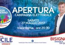 Apertura campagna elettorale “Insieme per il buon governo”