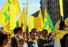 Agricoltori e Coldiretti in protesta