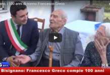 Bisignano, nonno Francesco Greco compie 100 anni