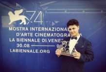 Mattia Scaramuzzo premiato alla Biennale di Venezia