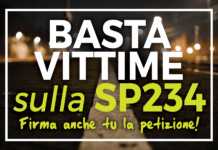 Basta vittime sulla SP234 – Una petizione in città