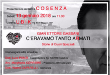 A Cosenza si presenta il libro “C’eravamo tanto aRmati”