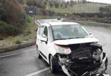 Ancora incidenti sulla SS660 Acri-Cosenza #iononscivolopiù sollecita i lavori