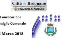 Consiglio comunale convocato per lunedì 26 Marzo