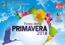 Festa primavera con la cicogna bianca