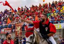 Palio 2018: la seconda vittoria di Piazza e del cavaliere Carmine Bisignano