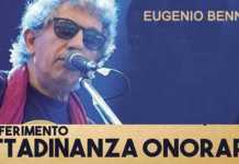 Conferimento della cittadinanza onoraria ad Eugenio Bennato