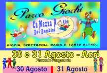 Torna ad Acri la Mezza notte dei bambini il 30 e 31 agosto