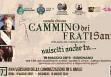 Si ripete il cammino dei frati santi