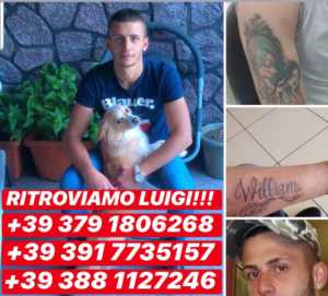 Luigi Fumarola scomparso da Bisignano