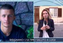 Rai 1, La vita in diretta a Bisignano per le esequie di Luigi Fumarola