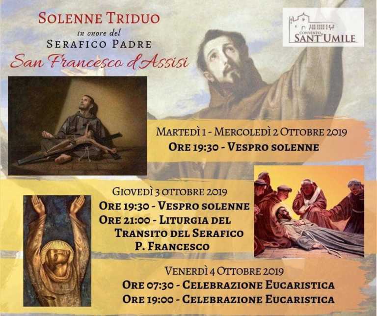 Triduo A San Francesco Di Assisi