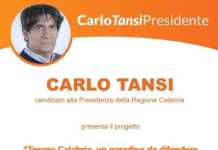 Carlo Tansi al viale Roma