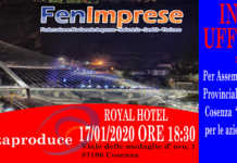 Fenimprese mette radici anche a Cosenza