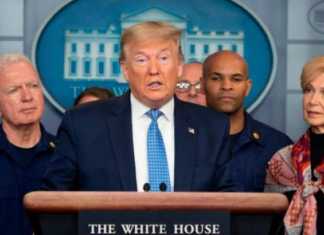 Donald Trump conferenza coronavirus