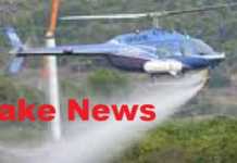 Nessun elicottero disinfettante nella notte. L’ultima bufala nelle chat