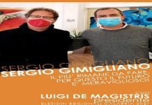 Gimigliano, il suo impegno per De Magistris