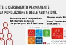 Bisignano: al via il censimento della popolazione 2021 Censimento 2021 Bisignano