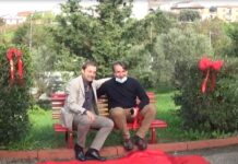 Panchina rossa, l’istituto “Enzo Siciliano” contro la violenza Fucile e Codispoti