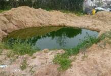 Fogna in “brutta” vista: lo scorrimento ormai è un caso