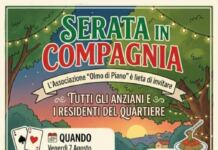 Una bella serata insieme agli amici dell’Olmo di Piano