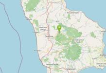 Scossa di terremoto in Presila: magnitudo 3.5 registrata dall’INGV